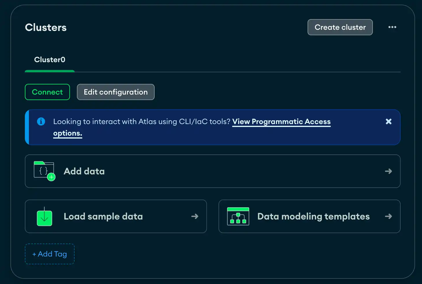 Screenshot of the UI