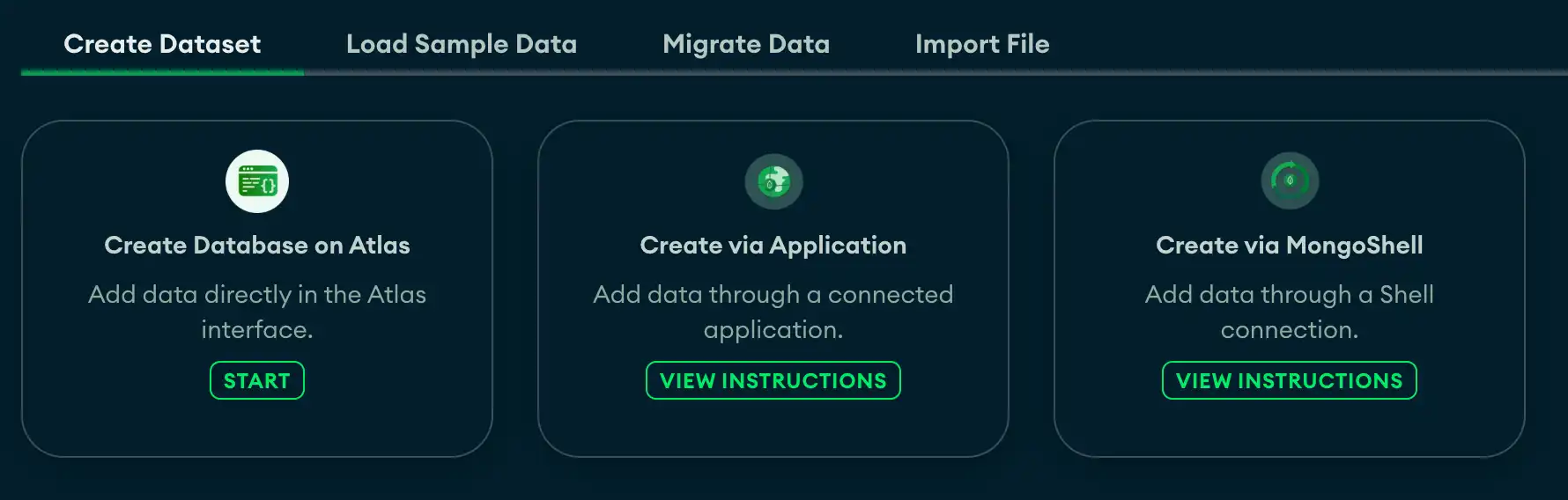 Screenshot of the UI